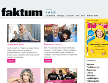 Tablet Screenshot of faktum.se